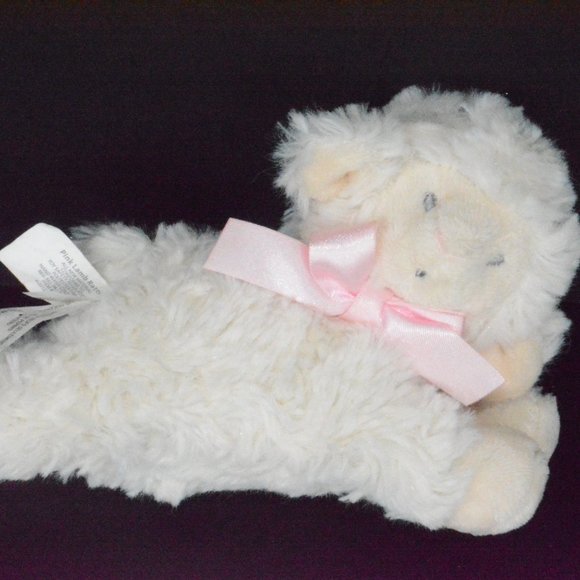 Nat & Jules Plush Ivory Lamb Rattle Soft Baby Toy - Picture 9 of 9